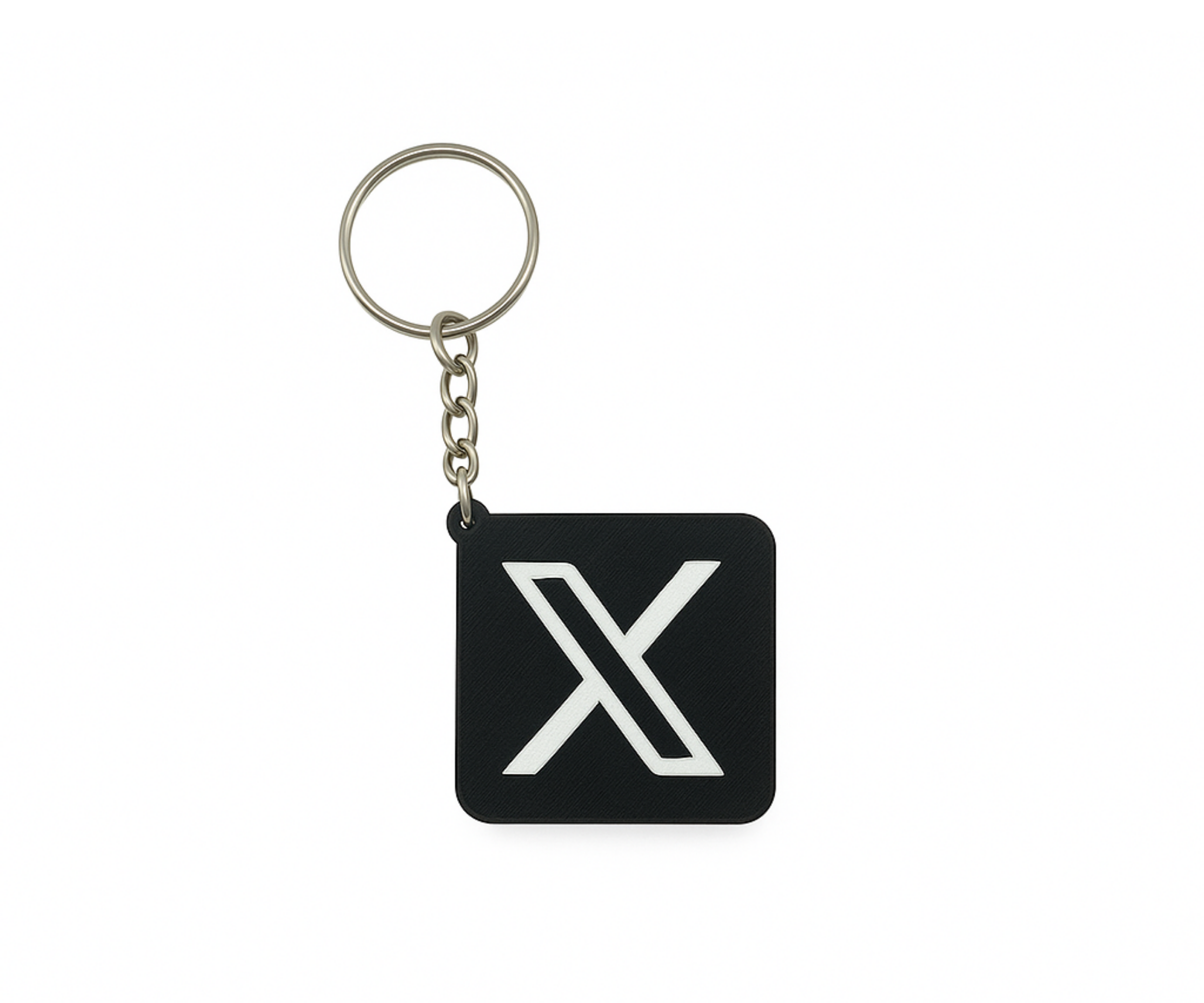 X (Twitter) NFC Keychain - View 1